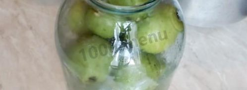 груши консервированные целиком в сиропе на зиму. Шаг 4