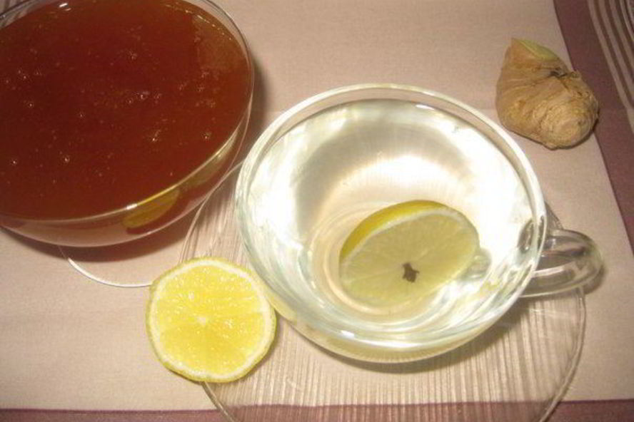 Рецепт имбирно-лимонный напиток с медом
