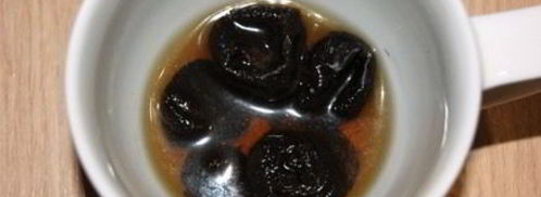 кефирный коктейль с отрубями и черносливом. Шаг 2