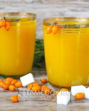 Кисель из облепихи