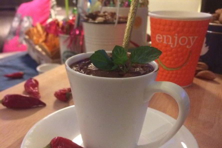 Рецепт ленивый шоколадный шот-эспрессо с чили