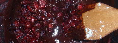 кофейно-клюквенный брауни с калиновым сиропом. Шаг 2