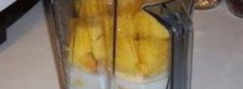 коктейль ананасовый шейк. Шаг 4