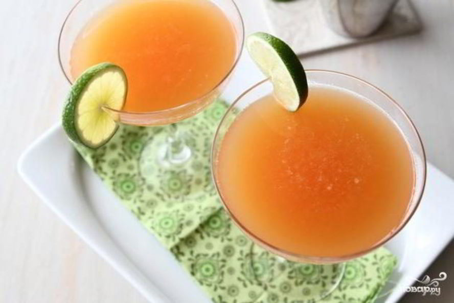 Рецепт коктейль маргарита с ревенем