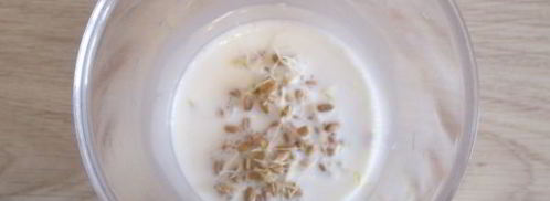 коктейль питательный протеиновый. Шаг 3