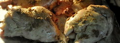 куропатки с кленовым сиропом и специями. Шаг 3