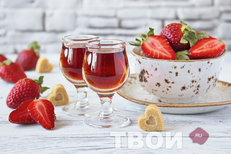 Рецепт клубничный ликер