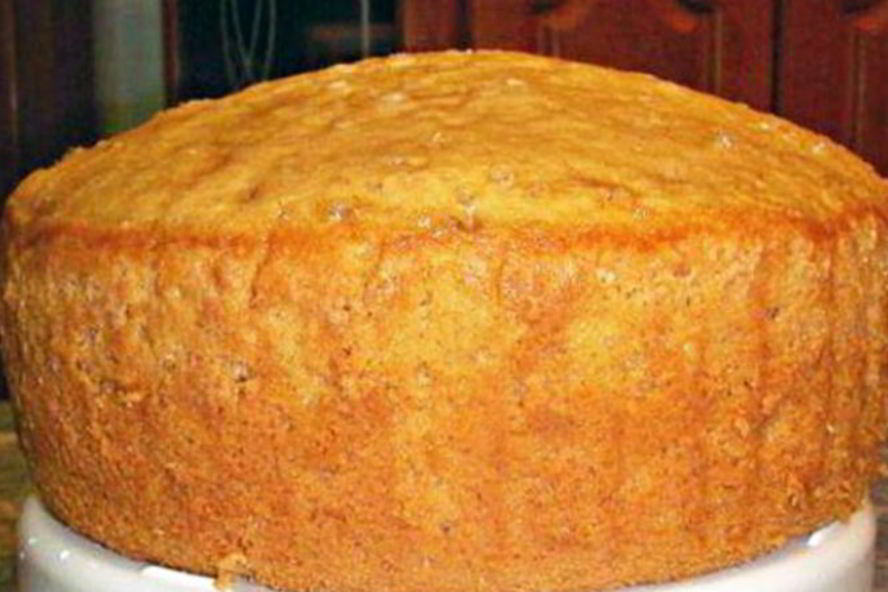 Рецепт бисквит на лимонаде