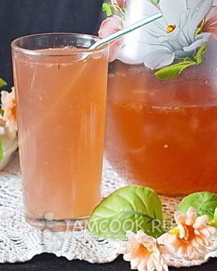 Лимонно-апельсиновый напиток с базиликом