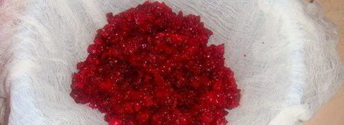 клюквенный морс. Шаг 2