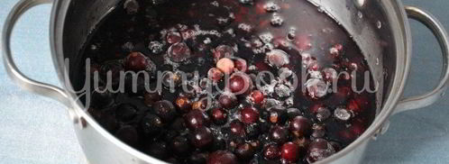 морс из черной смородины. Шаг 2