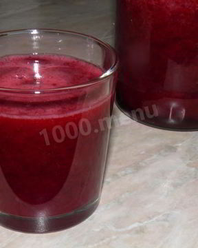 Морс из смородины