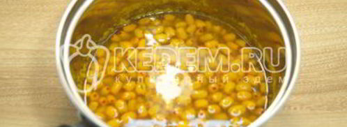 напиток облепиховое солнце. Шаг 3