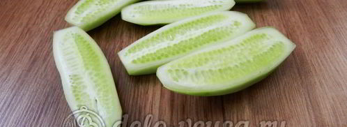 огуречный коктейль. Шаг 2