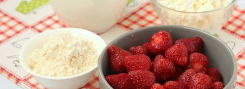 протеиновый коктейль с клубникой и творогом. Шаг 3