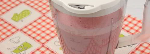 протеиновый коктейль с клубникой и творогом. Шаг 8