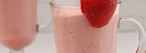 протеиновый коктейль с клубникой и творогом. Шаг 9