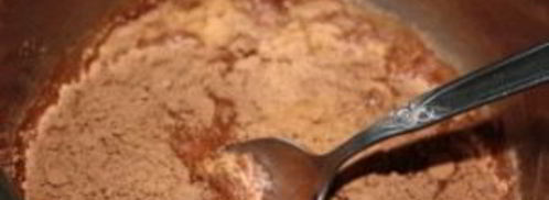 сироп шоколадный. Шаг 2