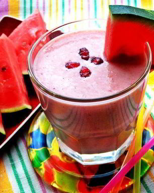 Бананово-арбузный смузи