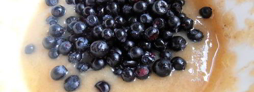 бананово-черничный смузи. Шаг 5