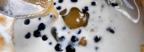 бананово-черничный смузи. Шаг 7