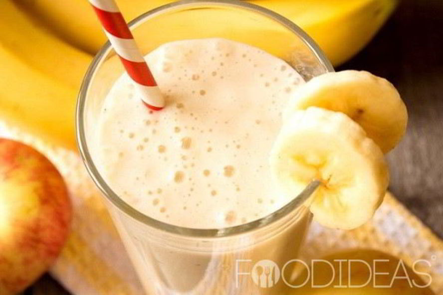 Рецепт бананово-яблочный смузи