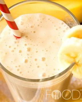 Бананово-яблочный смузи