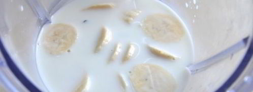 банановый смузи. Шаг 3