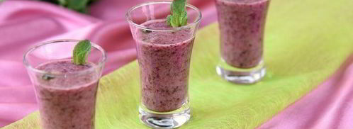 черничный смузи. Шаг 4