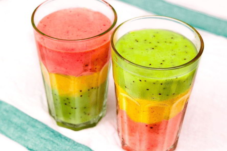 Рецепт фруктово-ягодный смузи