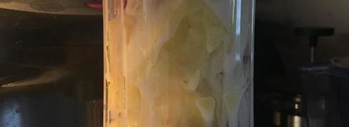 клубнично-ананасовый смузи. Шаг 2