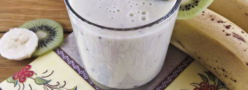 овсяный смузи с бананом и киви. Шаг 7