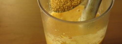 полосатый смузи. Шаг 4