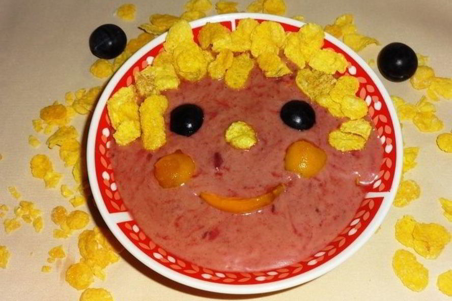 Рецепт смузи-боул улыбка лета