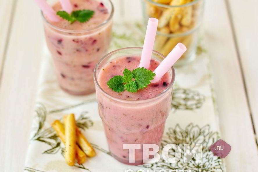 Рецепт смузи из черной смородины