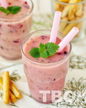 Смузи из черной смородины