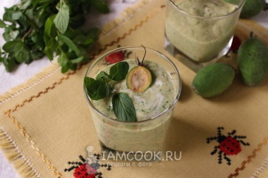 Рецепт смузи из фейхоа