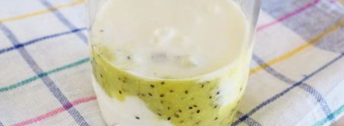 смузи из кефира и киви. Шаг 8