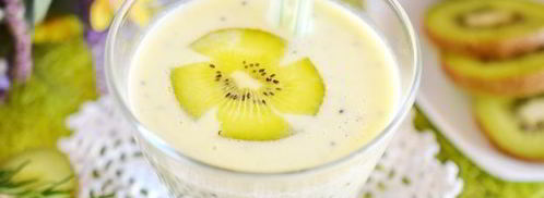 смузи из кефира и киви. Шаг 11