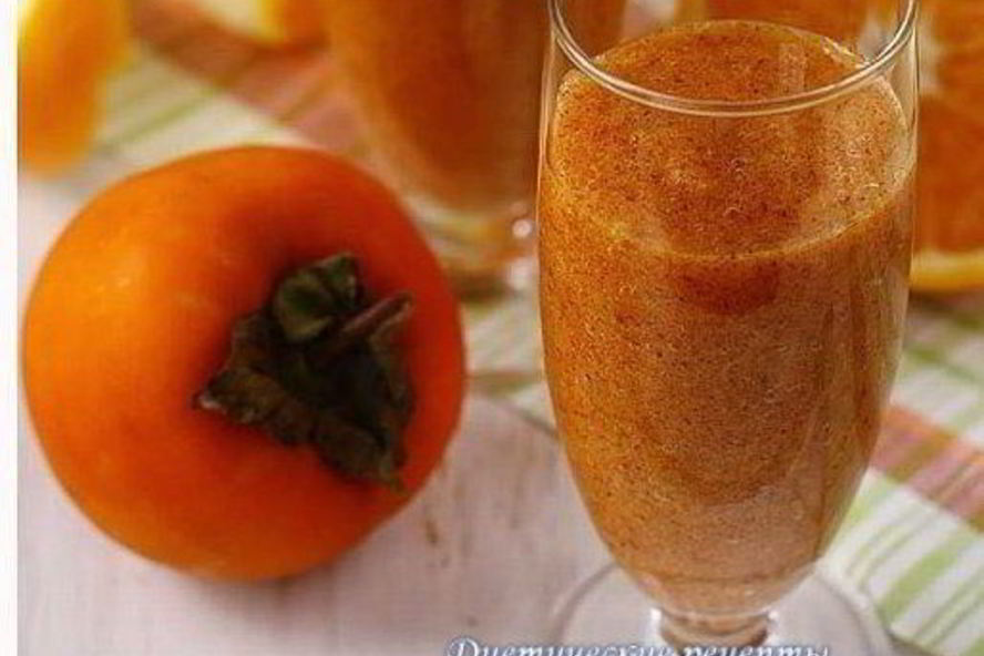 Рецепт смузи из хурмы