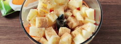 смузи из моркови и яблок. Шаг 7