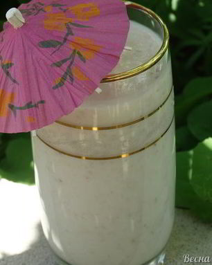 Смузи из овсянки и банана