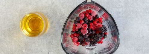 смузи из замороженных ягод. Шаг 5