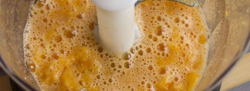 смузи мандариновый с бананом. Шаг 6