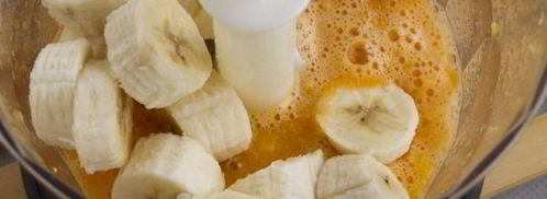 смузи мандариновый с бананом. Шаг 7