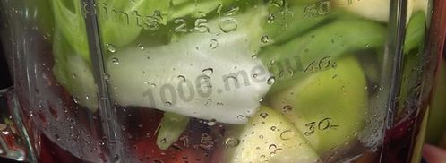 смузи на крапивном чае. Шаг 2