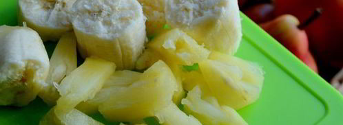 смузи с ананасом. Шаг 2