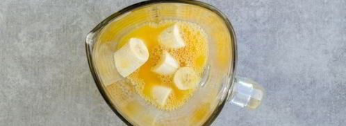 смузи с бананом и апельсином. Шаг 4