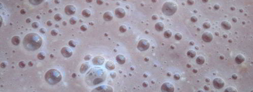 смузи с бананом и малиной. Шаг 4