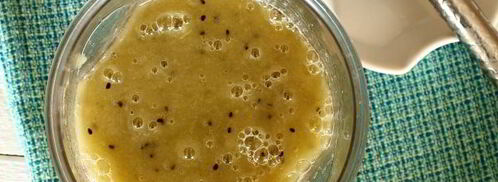 смузи с бананом, киви и грушей. Шаг 7